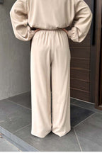 Beige Euro Stud Pant