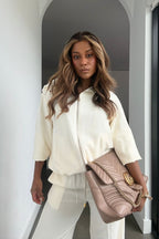 Ivory Drape Sport Jacket