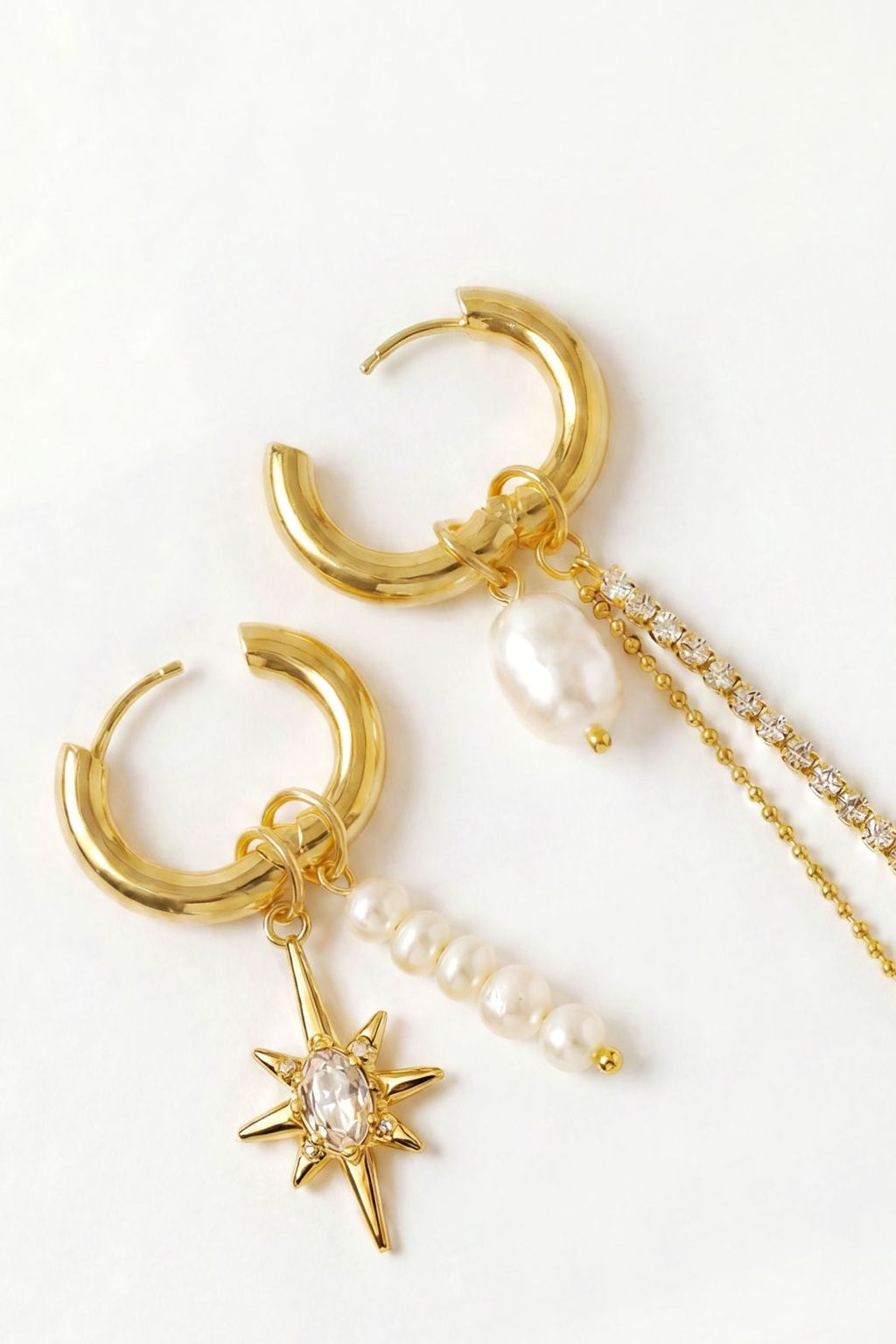 Gold Thriller Earrings