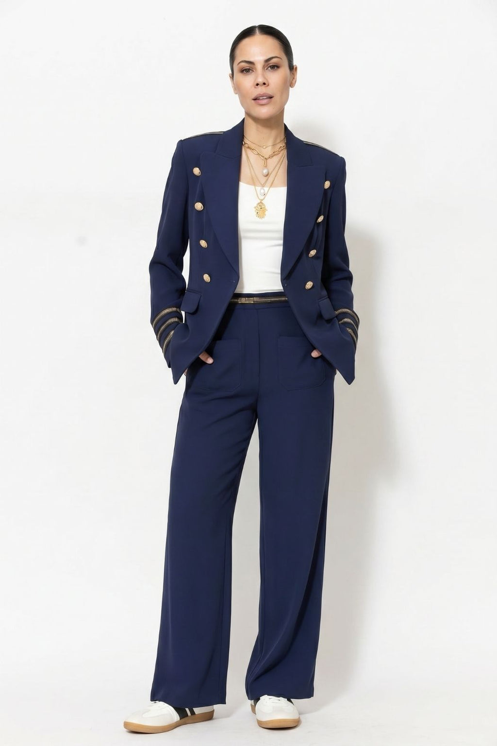 Navy Euro Thriller Blazer