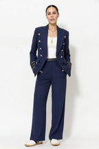 Navy Euro Thriller Blazer