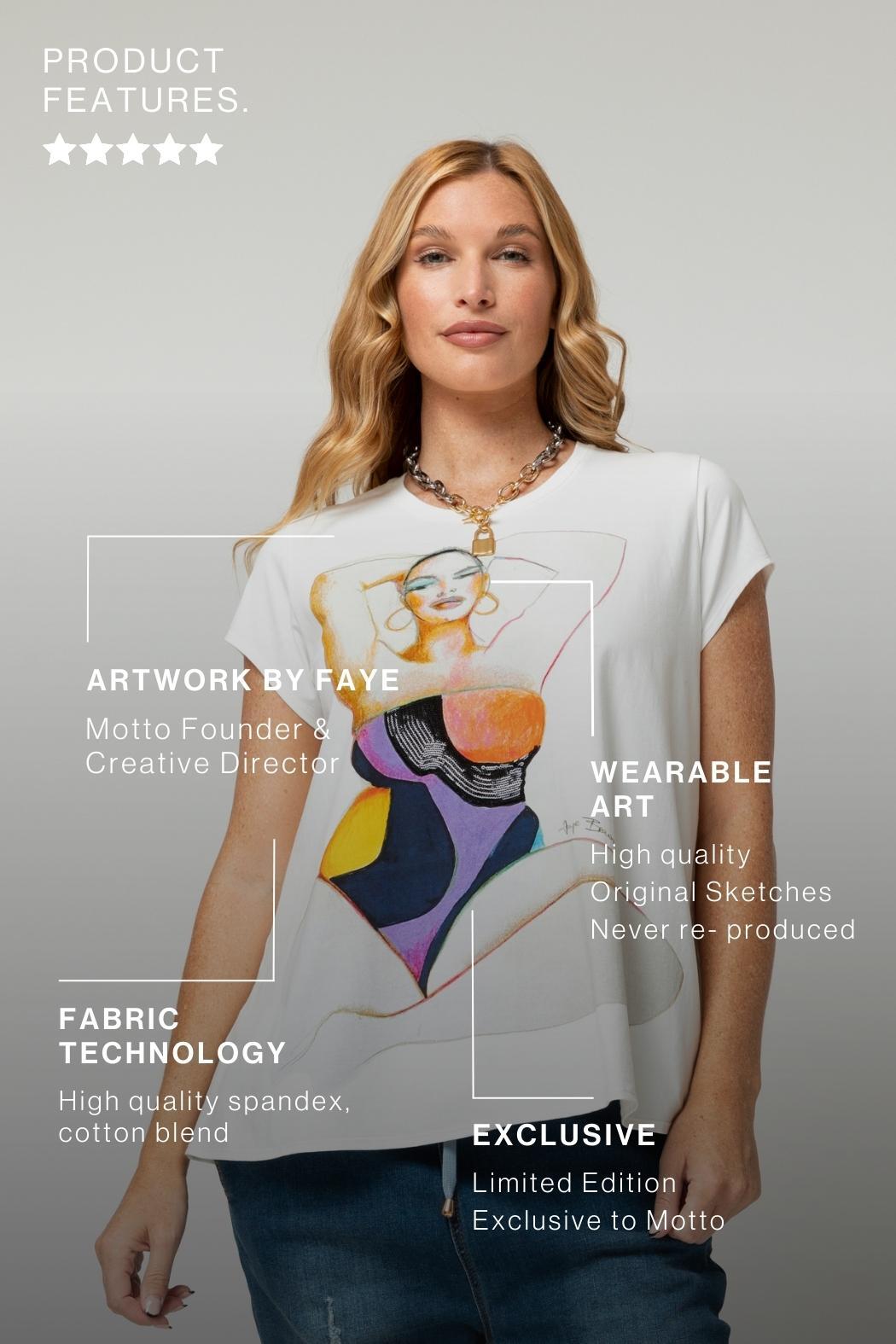 White Self Love T Shirt