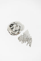 Silver Brooch Set 2 Pack