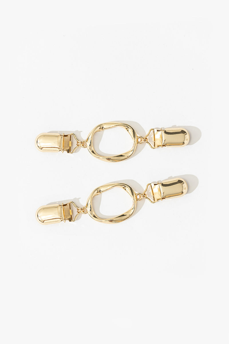 Gold Fashion Adjustment Clip 2 Pack