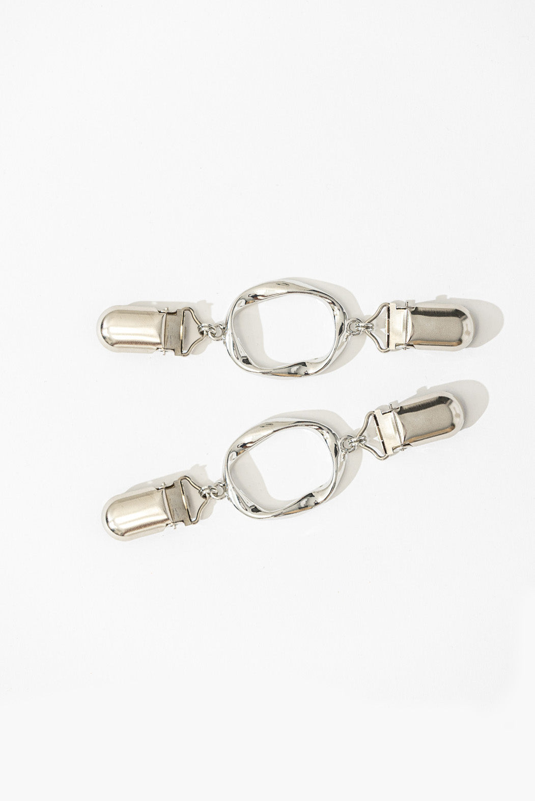 Silver Fashion Adjustment Clip 2 Pack