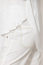 White Glow Lace Blogger Shirt