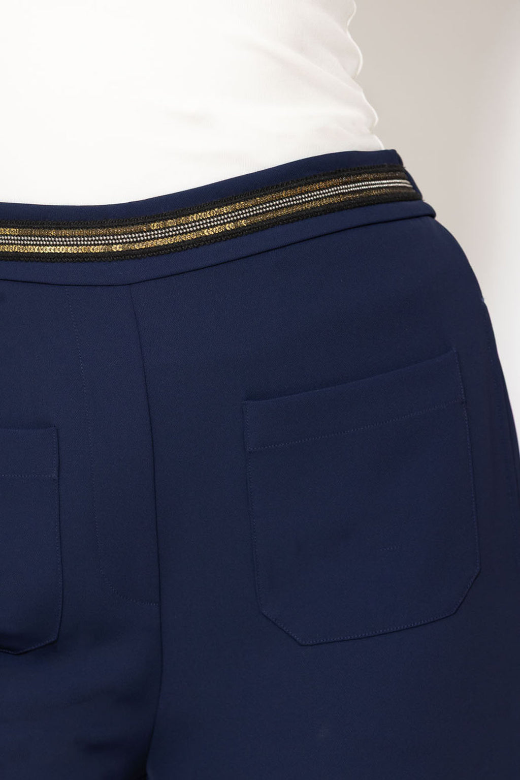 Navy Euro Thriller Pant
