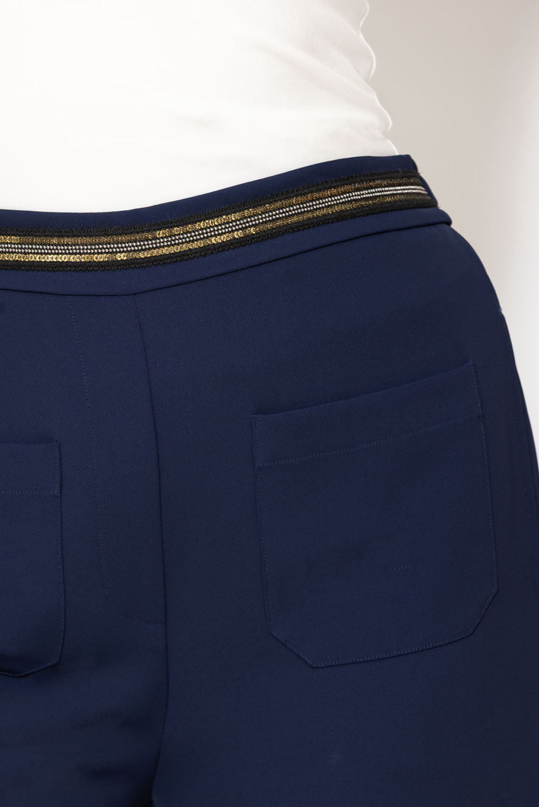 Navy Euro Thriller Pant
