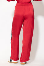 Red Glow Pintuck Drawstring Pant