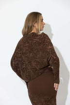 Chocolate Lace Milan Top