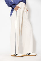 Ivory Euro Sport Drawstring Pant