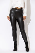 Black Coated Classic Miracle Pants