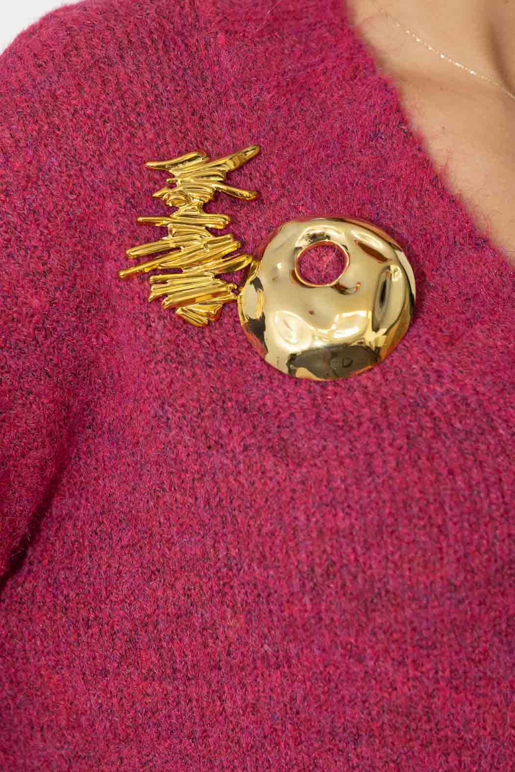Gold Brooch Set 2 Pack