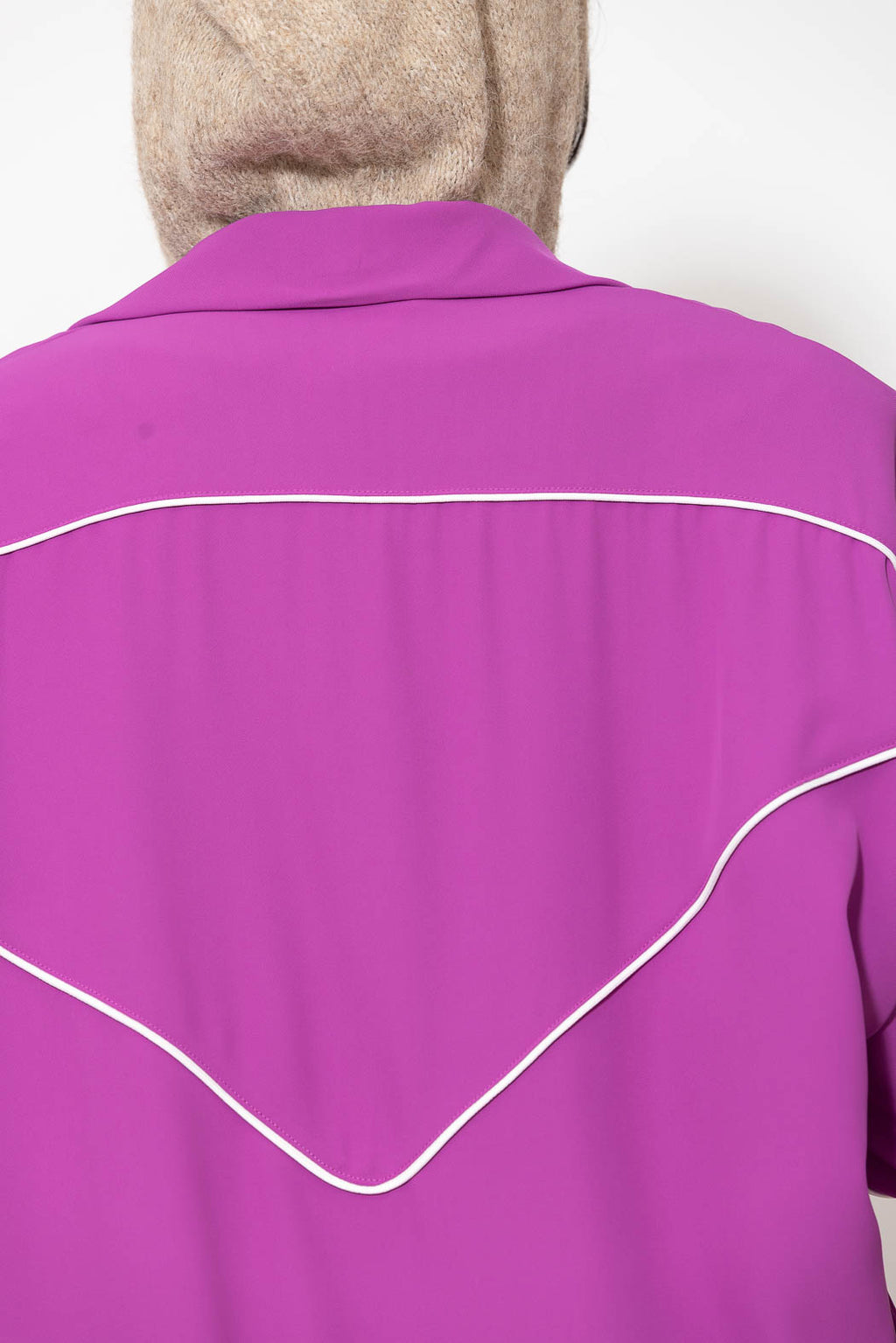 Fuchsia Euro Action Back Blazer
