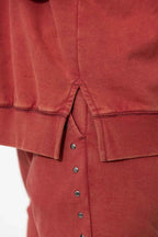 Red Rivet Windcheater