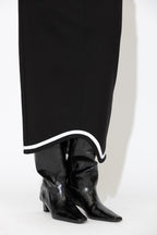Black Ponte Coco Skirt