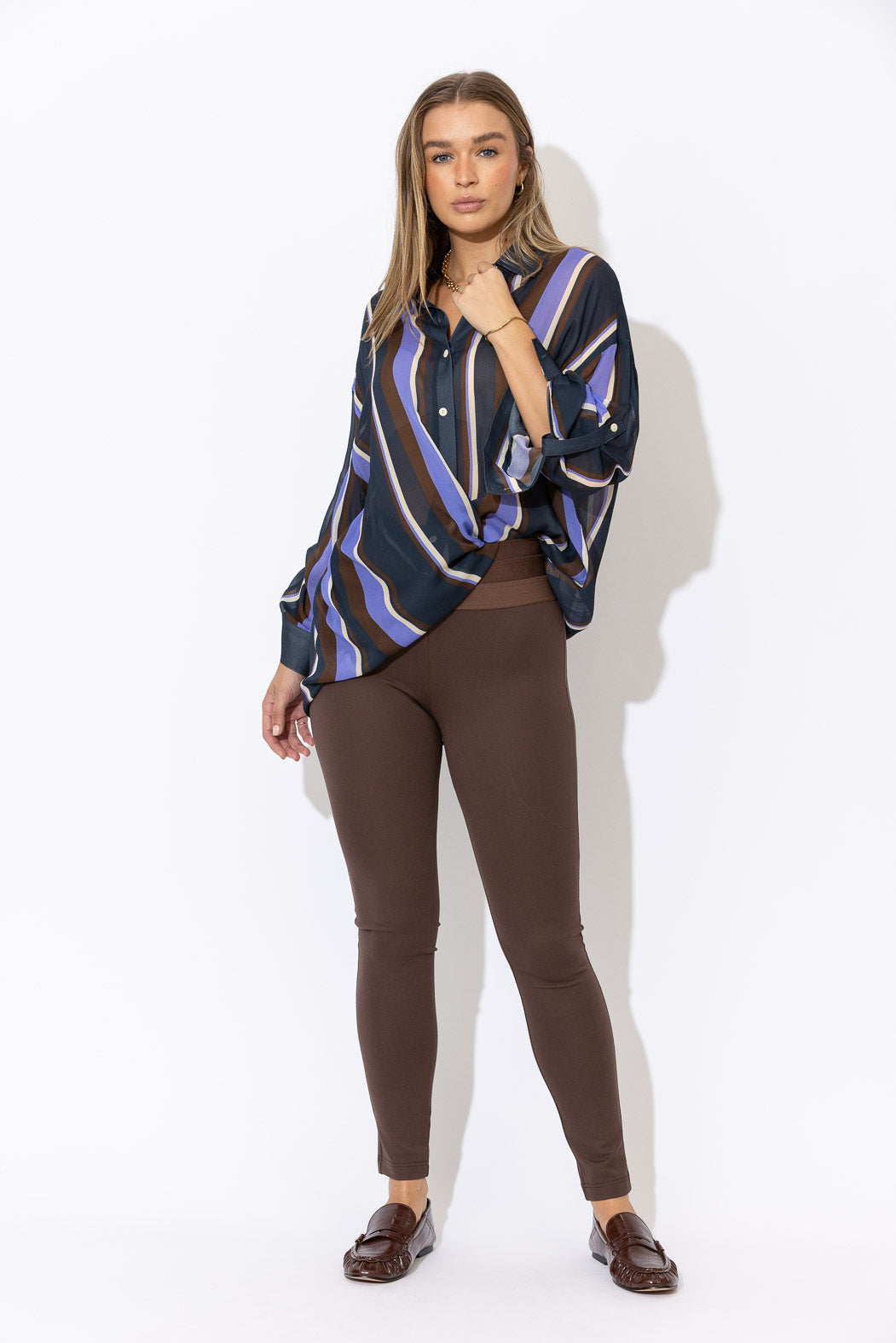 Mahogany Ponte Waist Shaper Miracle Pant