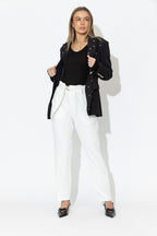 Ivory Euro Paperbag Pant
