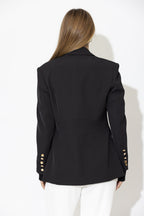 Black Euro Pearl Mia Blazer