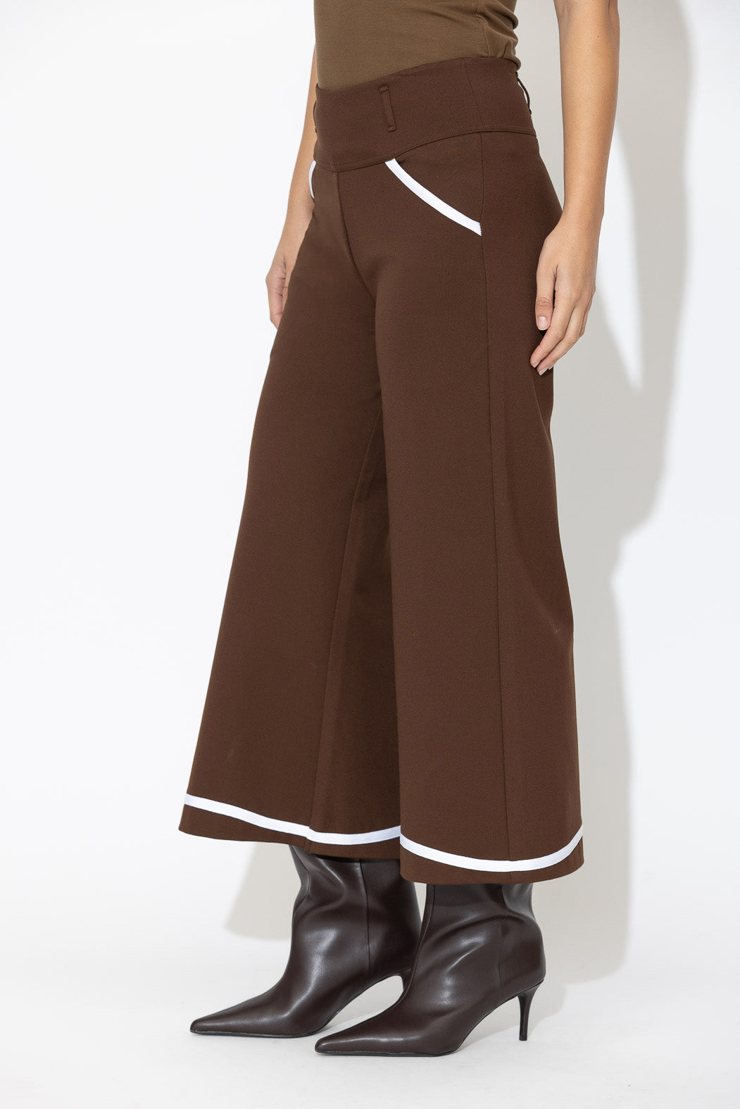 Chocolate Ponte Coco Pant