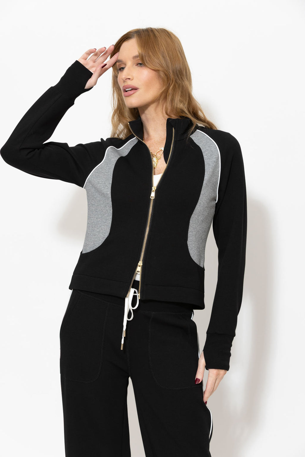 Black Scuba Movement Jacket