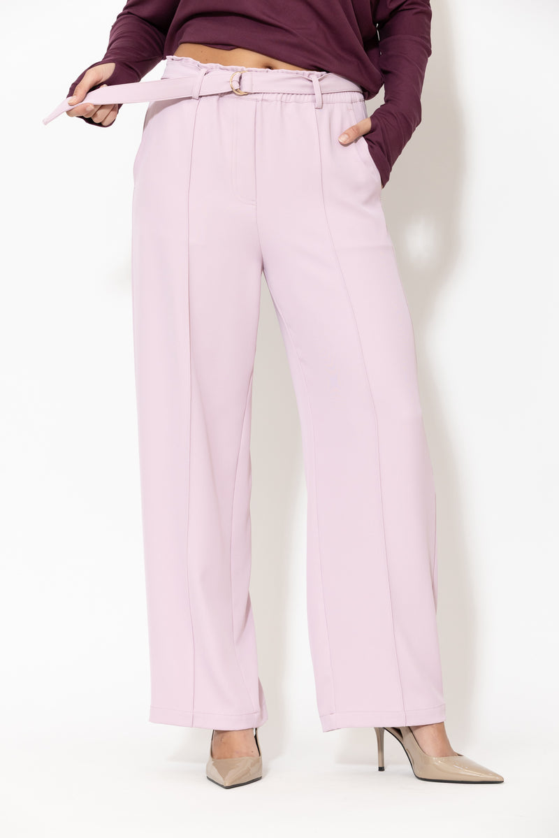 Lilac Euro Pintuck Pant