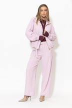Lilac Euro Pintuck Pant