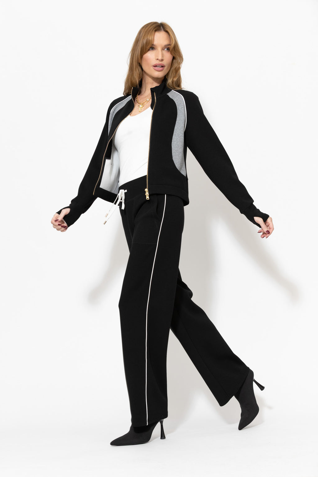Black Scuba Hamptons Pant