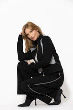 Black Scuba Movement Jacket