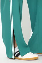 Teal Euro Pintuck Sport Pant