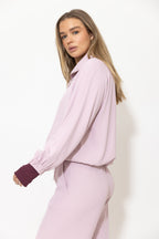 Lilac Euro Athleisure Jacket