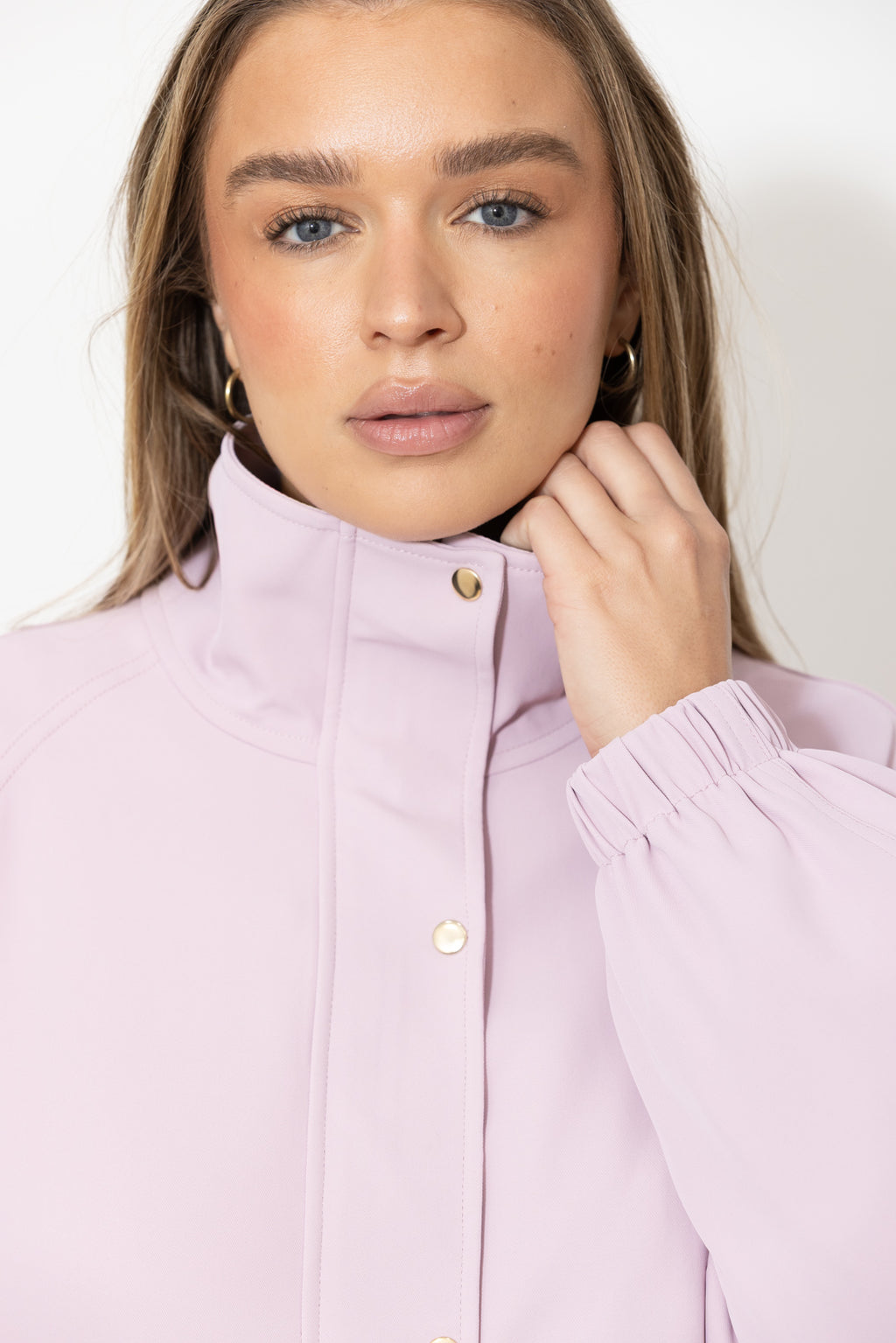 Lilac Euro Athleisure Jacket