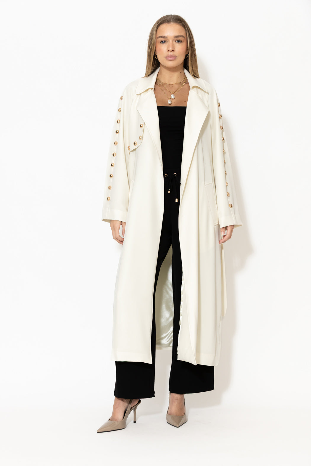Ivory Lustra Dome Trench