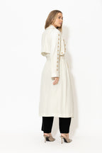 Ivory Lustra Dome Trench