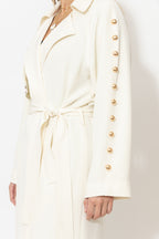 Ivory Lustra Dome Trench