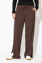 Chocolate Euro Pintuck Sport Pant