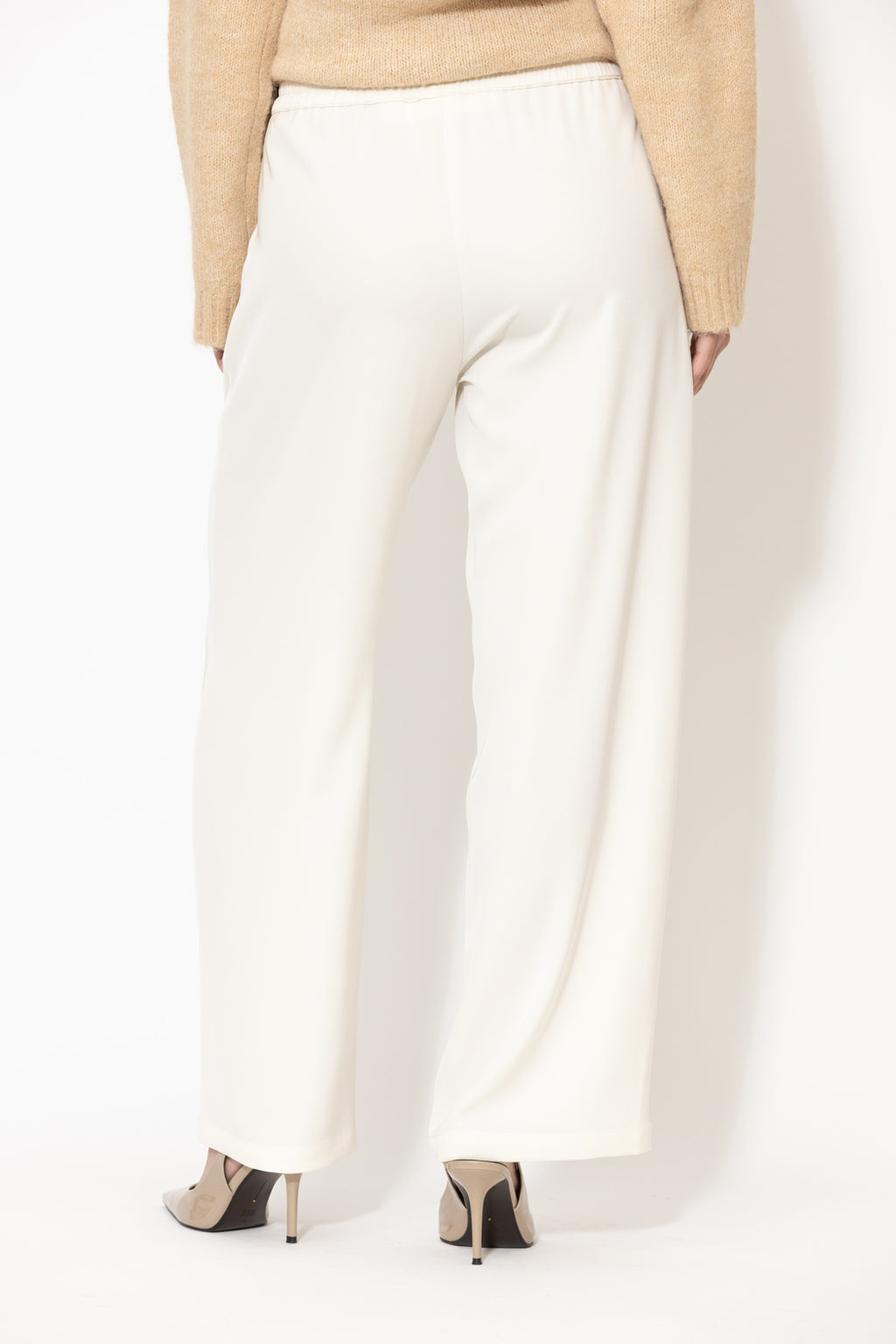 Ivory Lustra Cargo Pant