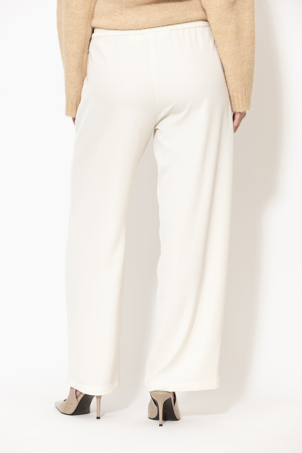 Ivory Lustra Cargo Pant