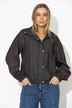 Charcoal Euro Athleisure Jacket