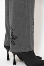 Grey Sequin Pant