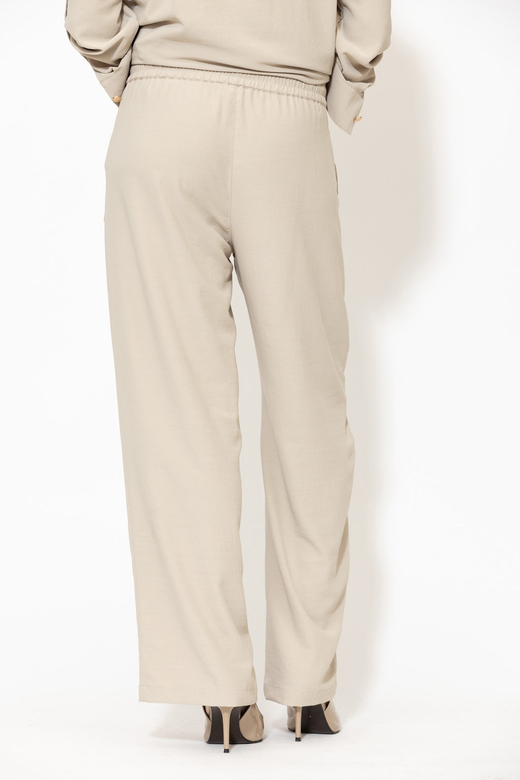 Beige Luxury Cargo Pant