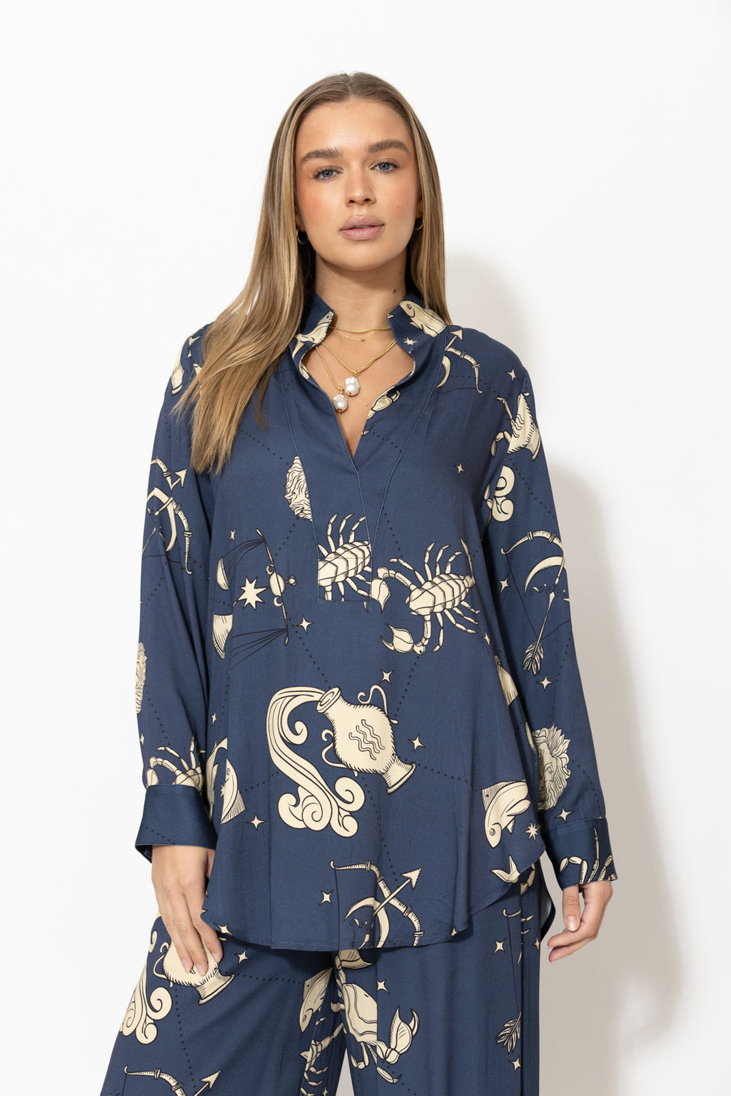 Zodiac Longline Blogger Shirt