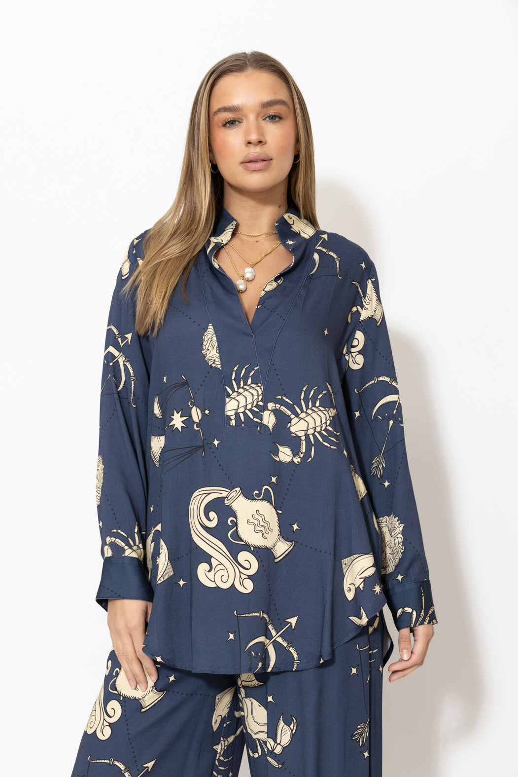 Zodiac Longline Blogger Shirt