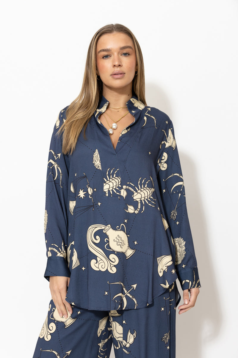 Zodiac Longline Blogger Shirt