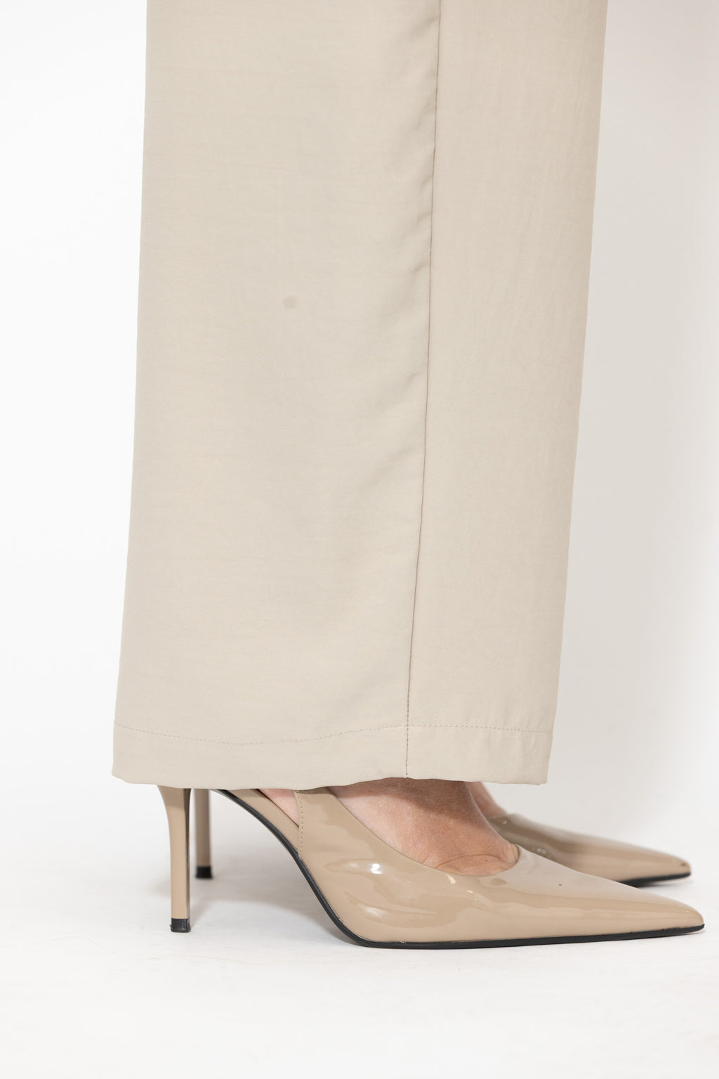 Beige Luxury Cargo Pant
