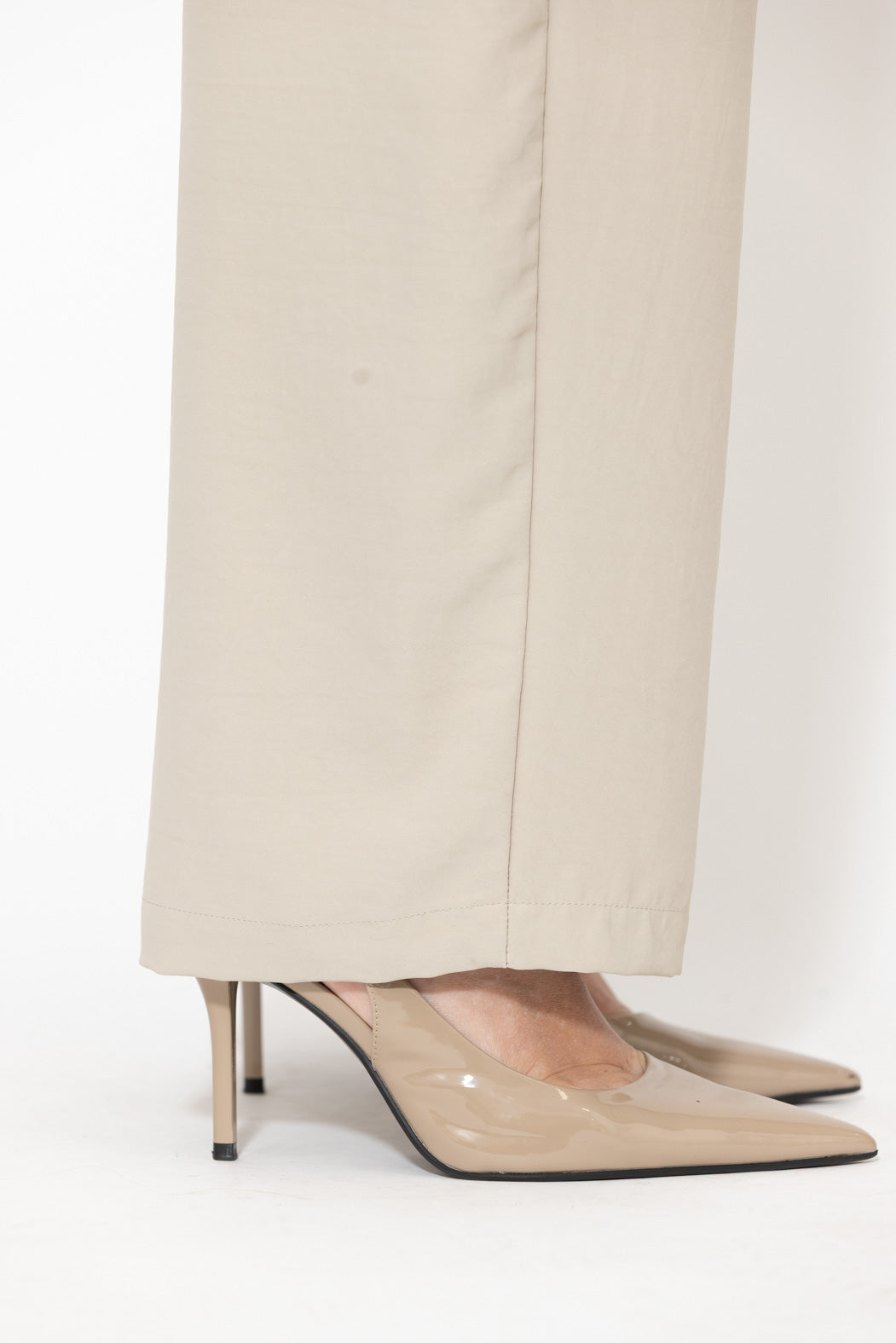 Beige Luxury Cargo Pant