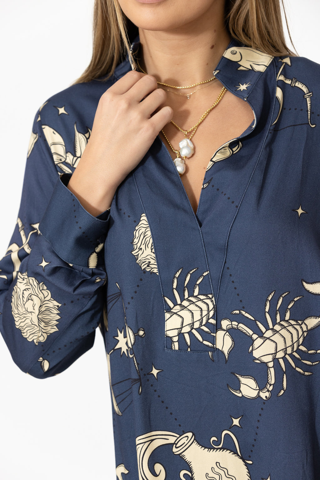Zodiac Longline Blogger Shirt