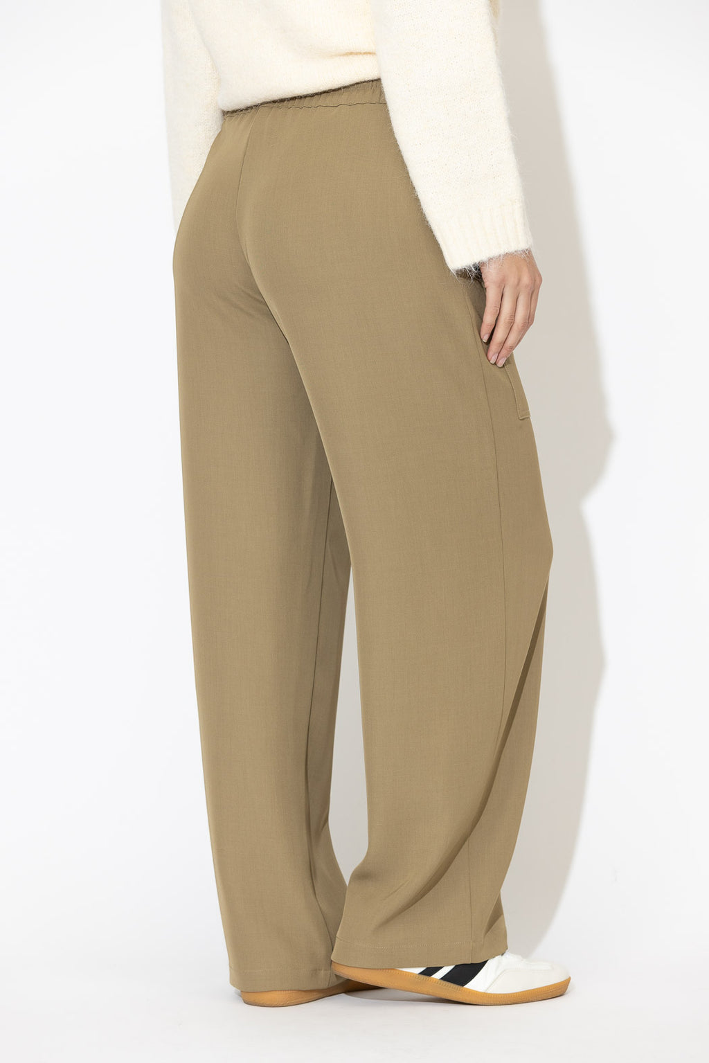 Taupe Lustra Cargo Pant