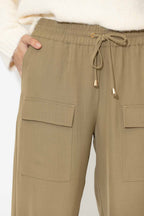 Taupe Lustra Cargo Pant