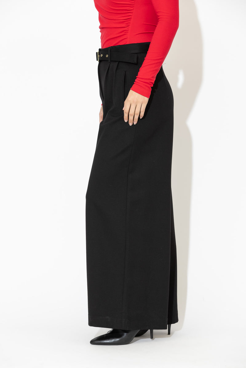 Black Ponte Baggy Pant